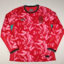 24/25 Korea Home  Long  Soccer Jersey