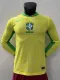2024 Brazil Home  Long Sleeve  Player Version Soccer Jersey(长袖球员)