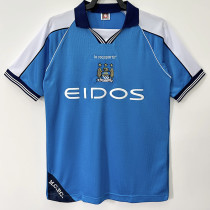 1999/2001 Man City Home Retro Soccer Jersey
