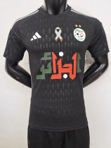 23/24  Algeria  Black  Player Version Soccer Jersey(A14）