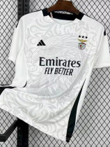 25/26 Benfica White Special Edition Fans Soccer Jersey