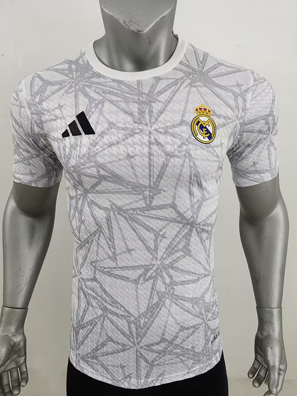 24/25 RMA White Player Version Training Shirts
