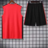 24/25 LIV Red Tank top and shorts suit