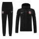 24/25 BAR Black  Hooded Jacket Tracksuit#01