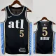 23/24 Hawks MURRAY #5 Black City Edition Top Quality Hot Pressing NBA Jersey