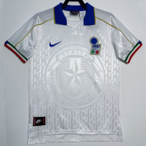 1995 Italy Away Blue Retro Soccer Jersey