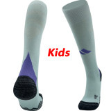 2024 Scotland Away Purple Green Kids  socks（儿童）