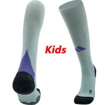 2024 Scotland Away Purple Green Kids  socks（儿童）