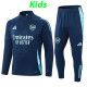 24/25  ARS Dark Blue  Half Pull Kids Tracksuit  (儿童、半拉链)