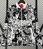 2024 Japan Mangak Black&Red Double sided Windbreaker (双面风衣)