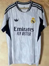 25/26 RMA Clover White Special Edition Fans Soccer Jersey