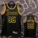 LAKERS TOSCANO #95 Snake skin Black Top Quality Hot Pressing NBA Jersey