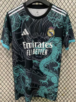25/26 RMA Black Green Dragon  Fans Training Shirts
