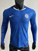 25/26 CHE Home Long Sleeve Player Version Soccer Jersey