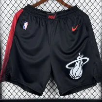 23/24 HEAT Black &Red City Edition Top Quality NBA Pants
