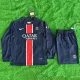 24/25 PSG  Home Kids Long sleeve Soccer Jersey（童装长袖）