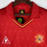 1988/1991 Spain Home Retro Soccer Jersey