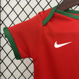 24/25  Portugal Home  Baby Infant Crawl Suit