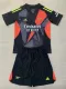 24/25 ARS Black Goalkeeper Kids Soccer Jersey