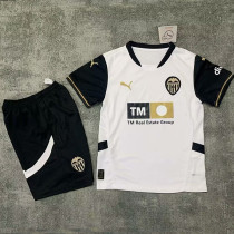24/25 Valencia Home Kids  Soccer Jersey