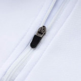 24/25 Marseille White Half Pull Tracksuit  (半拉链)
