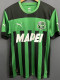 22/23 Sassuolo Home Green Black Fans Soccer Jersey