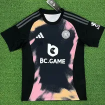 24/25 Leicester City Away Fans Soccer Jersey (BC.GAME广告)