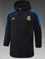 24/25 RMA Black Hooded Cotton Coat (金标)帽棉衣