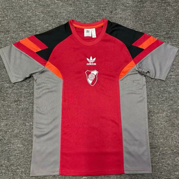 24/25 River Plate Red Grey Training Shirt