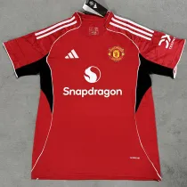 25/26 Man Utd Home Fans Soccer Jersey