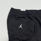 24/25 New JOR Black Cotton shorts(M16、飞人标、全棉)