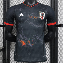 24/25 Japan Black Dragone  Player Version Soccer Jersey(红袖口、背下“龙”字）