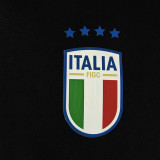 24/25  Italy Black Hooded Sweat Shirt加绒