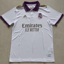 21/23 RMA White Classic Polo Short Sleeve (紫色领)