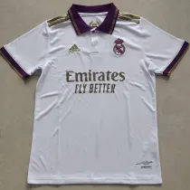 21/23 RMA White Classic Polo Short Sleeve (紫色领)