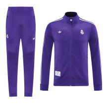 25/26 RMA Purple Jacket Retro Edition Jacket Tracksuit #01