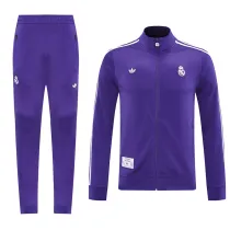 25/26 RMA Purple Jacket Retro Edition Jacket Tracksuit #01