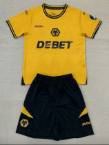 24/25 Wolves Home  Kids  Soccer Jersey