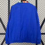 24/25 ARS Blue Oil painting collage painting collage Double Sided Windbreaker (双面风衣)