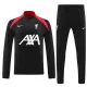 24/25  LIV Black Player version Half Pull Tracksuit  (球员版、半拉链)