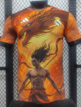 25/26 RMA Nezha Special Edition Black  Fans Soccer Jersey