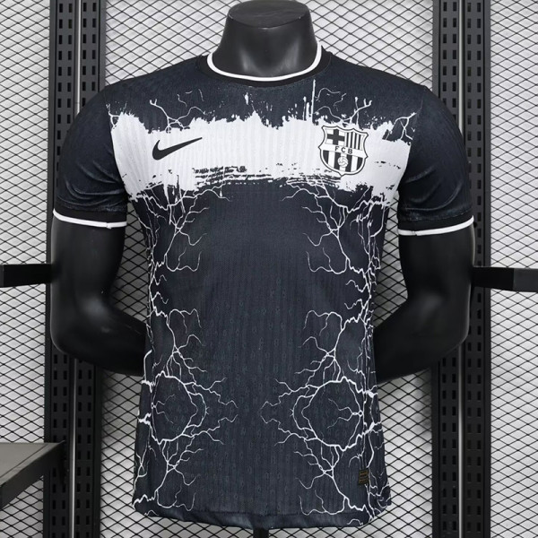 24/25 BAR Black Special Edition Player Version Soccer Jersey