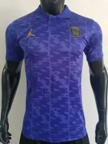 2025 PSG Purple Player Version  Polo Shirt