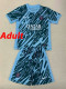 24/25  PSG Lake Blue Goalkeeper Suit Fans  Soccer Jersey（成人）