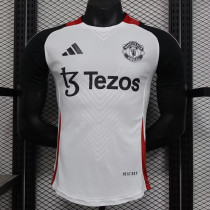 25/26 Man Utd White Player Version Training Shirts