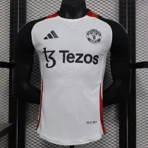 25/26 Man Utd White Player Version Training Shirts