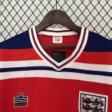 1980/1982 England Away Red Retro Soccer Jersey