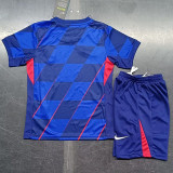 24/25 Croatia Away Kids Soccer Jersey