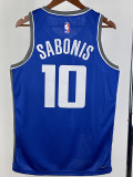 23/24 Kings DEROZAN #10 Blue City Edition Top Quality Hot Pressing NBA Jersey