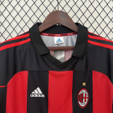 2000/2001 ACM Home Retro Soccer Jersey(左带5大耳杯、右带UC臂章)